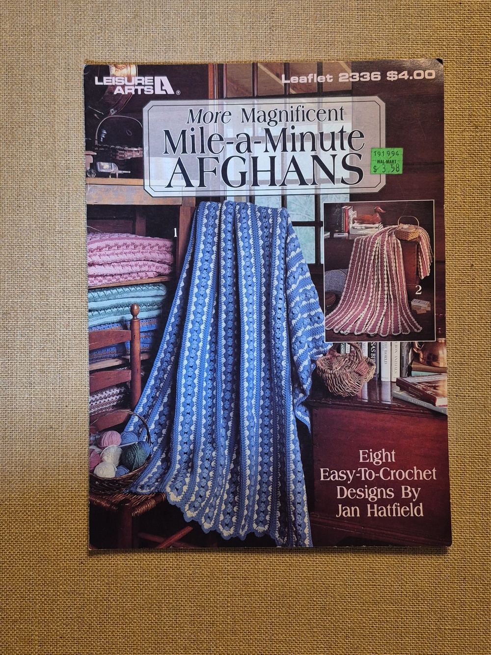 Vintage 1990's Lot Of 4 Mile-A-Minute Crochet Pattern Booklets - Picture 11 of 14